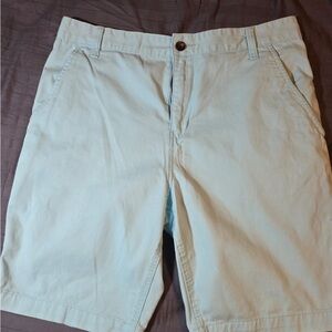 Faded Glory Blue Flat Front Shorts